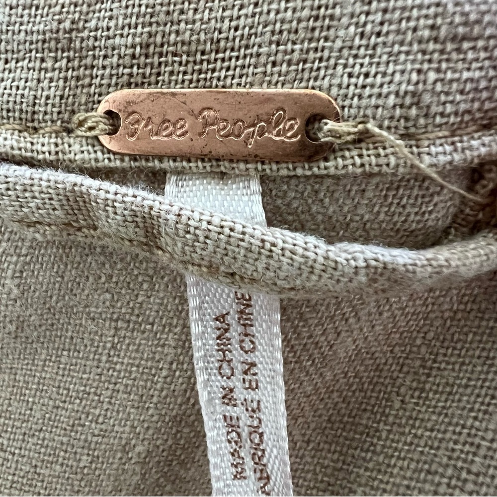 Beige Women's Military-Style Jacket - Picture 14 of 14